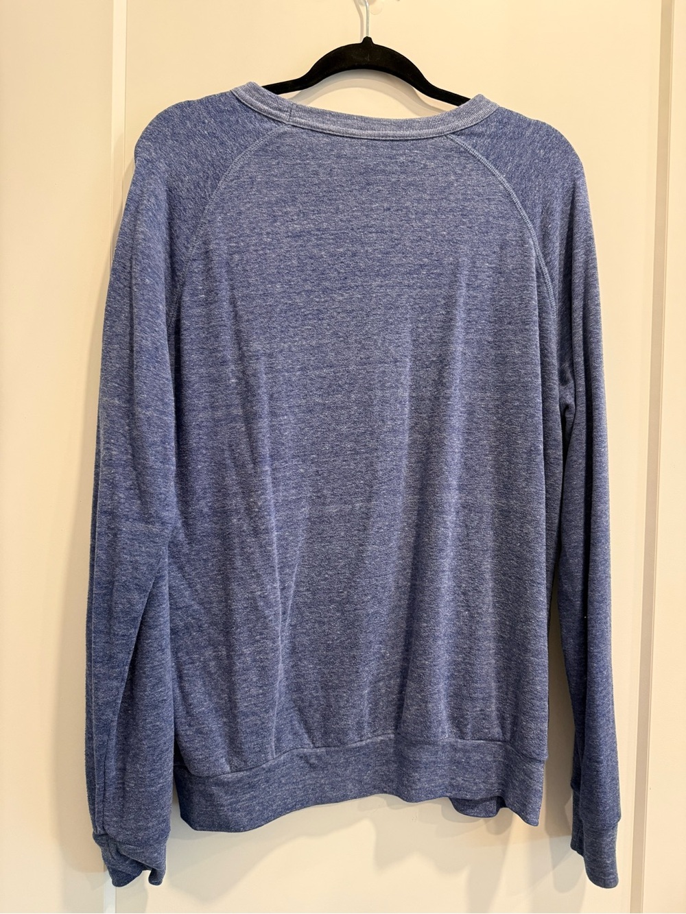 Alternative Blue Graphic Crewneck Sweatshirt with White Text - Size L - Picture 8 of 9